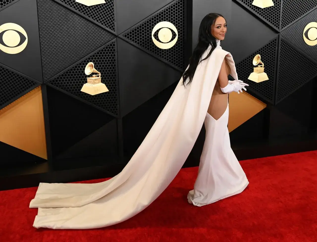 Kat Graham Stills at 2024 GRAMMY Awards in Los Angeles